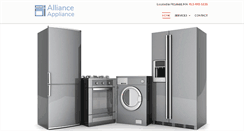 Desktop Screenshot of alliance-appliance.com